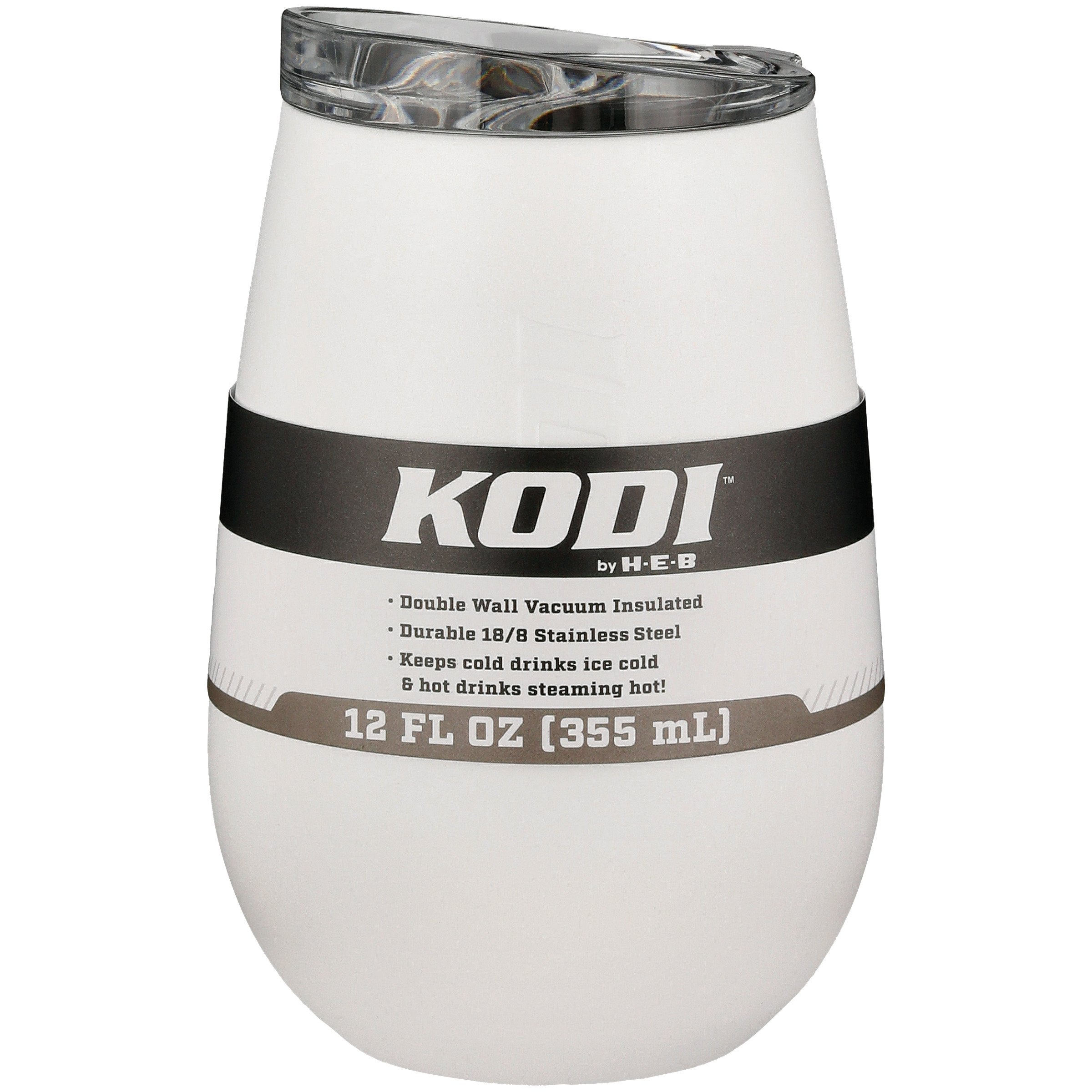 KODI by H-E-B Stainless Steel Water Bottle - Matte White - Shop