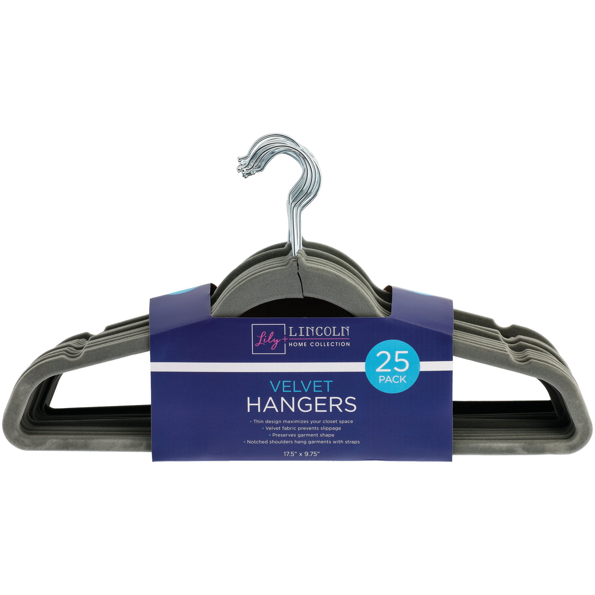 Home Collections Gray Velvet Hangers Shop Hangers at HEB