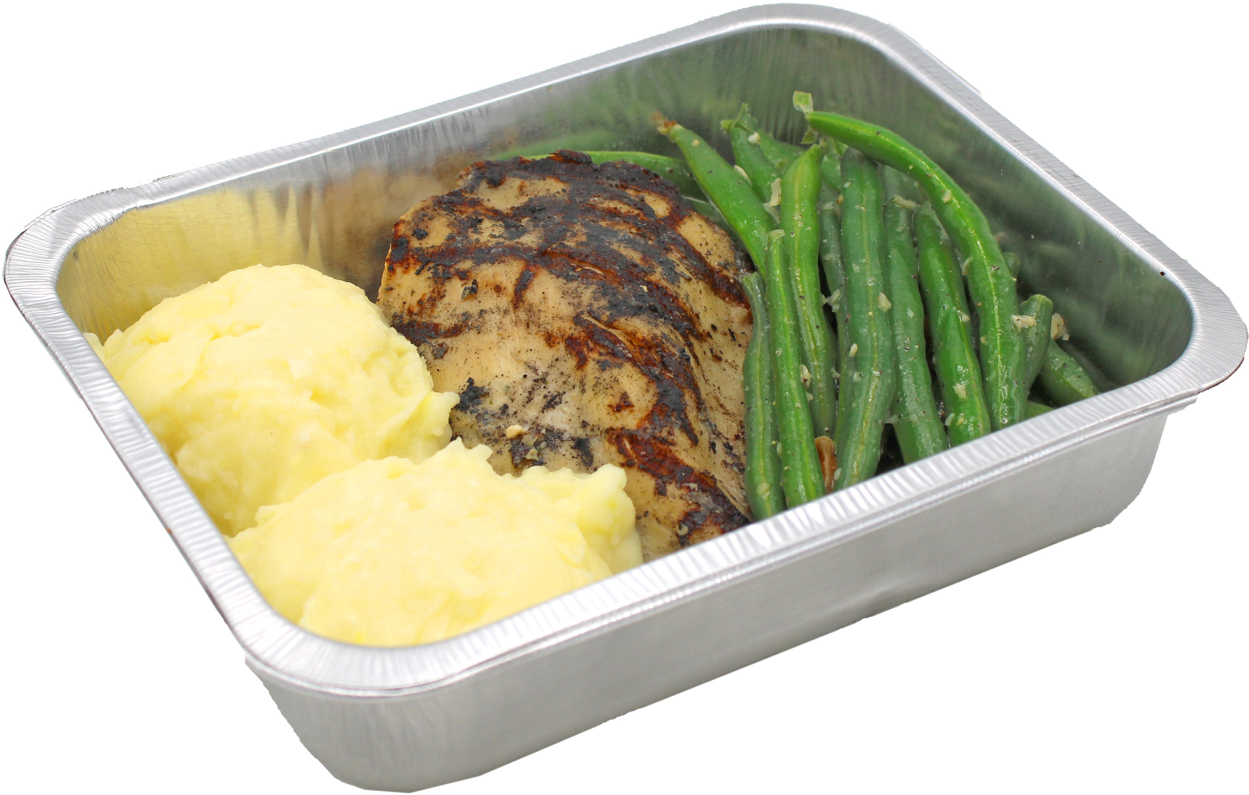 Central Market Herb Chicken Garlic Mashers With Green Beans Shop at HEB