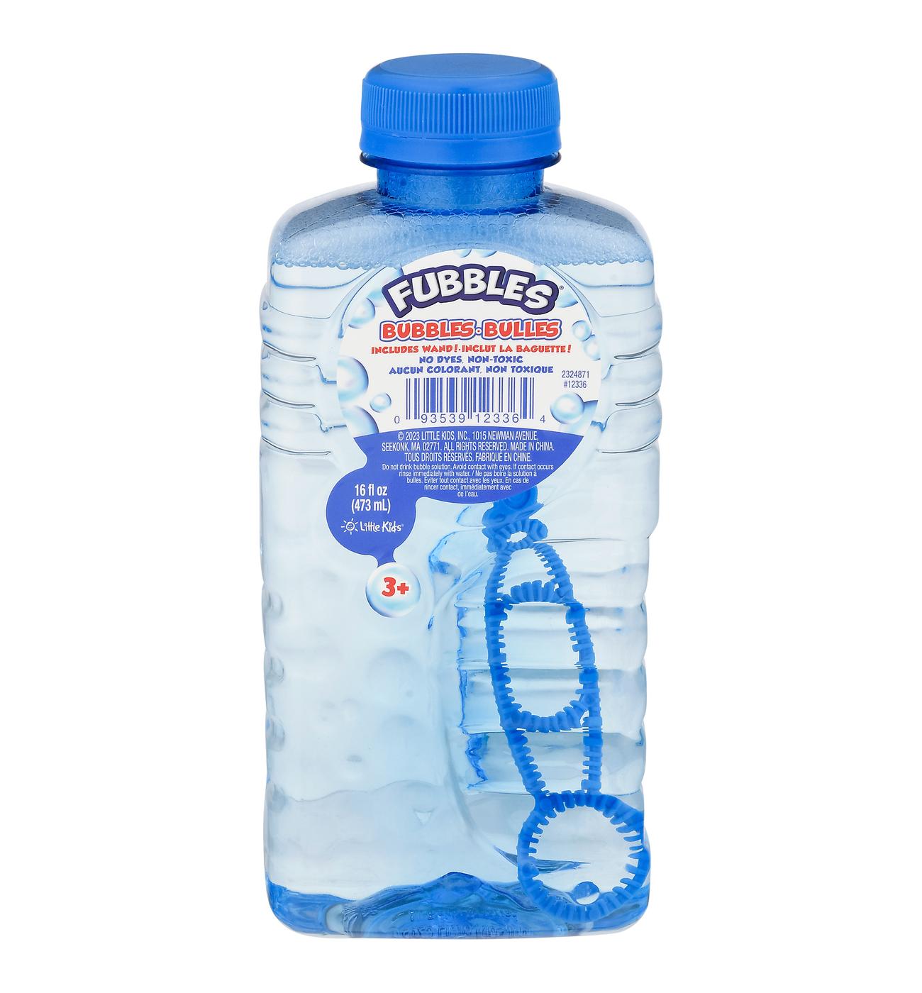 Little Kids Fubbles Bubble Solution - Assorted