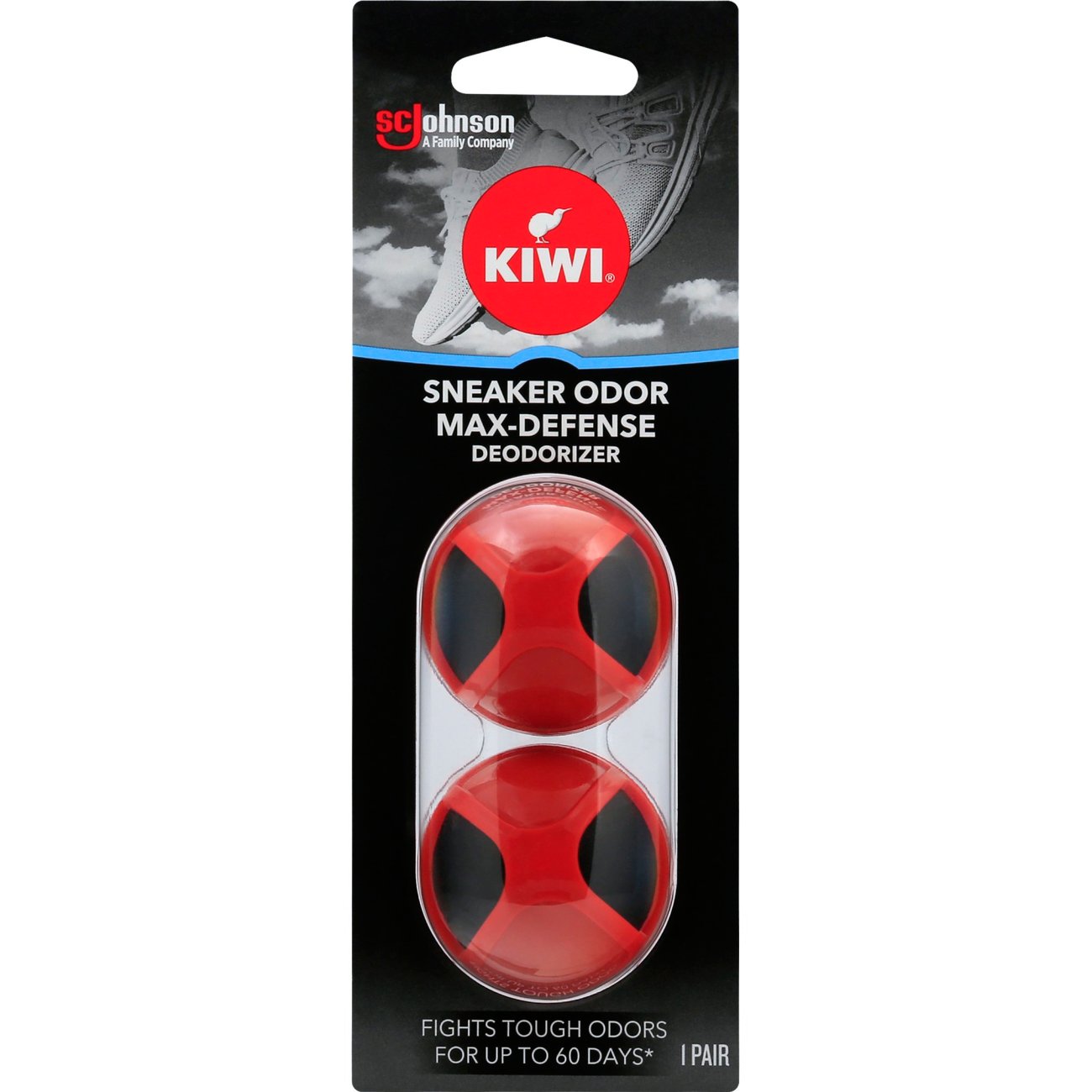 Lot De 2 Désodorisants Kiwi Pour Baskets – Boules Odeur Max Defense – Fraîcheur Garantie