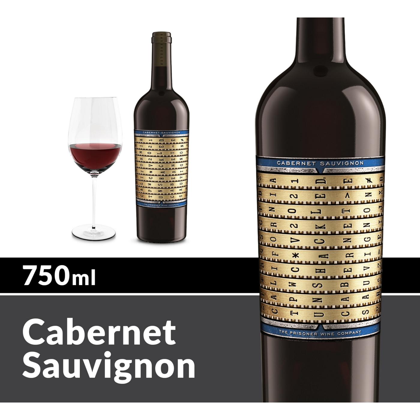 Unshackled Cabernet Sauvignon Red Wine 750 mL Bottle; image 4 of 8