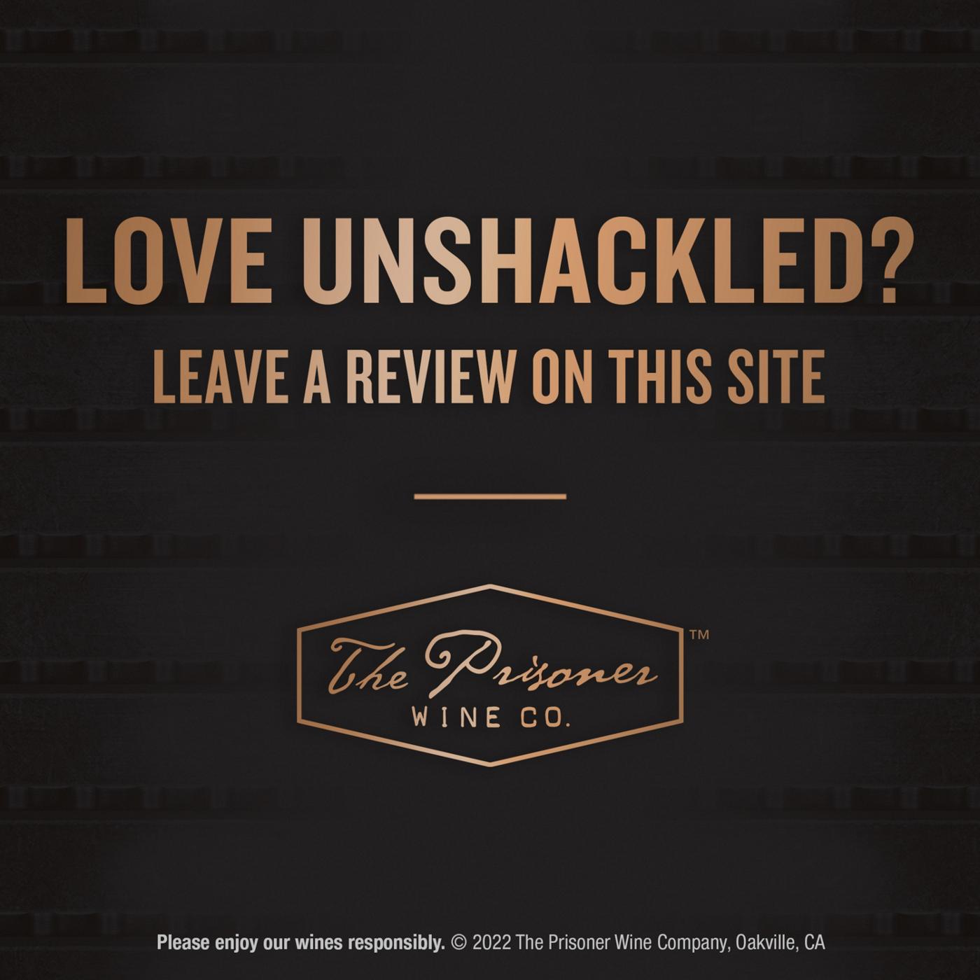 Unshackled Red Blend Red Wine 750 mL Bottle; image 6 of 7