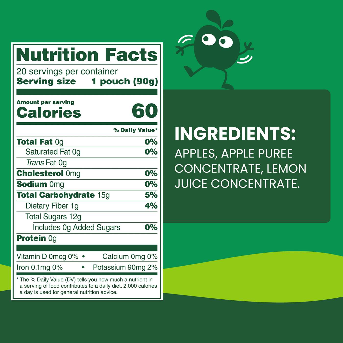 GoGo squeeZ No Sugar Added Apple Applesauce & Fruit Puree Pouches; image 9 of 9