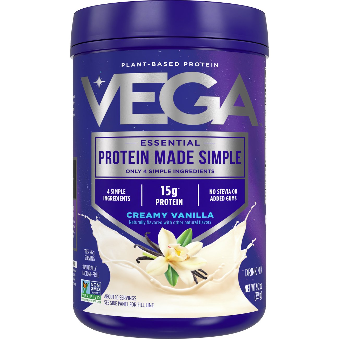 vape protein powder Vega Protein Made Simple Plant-Based 15g Protein Powder- Vanilla