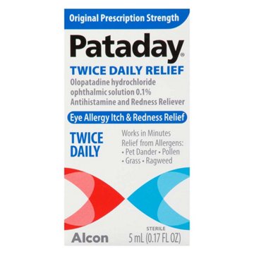 Pataday Twice Daily Relief Eye Drops, 0.17 oz
