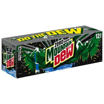 Mountain Dew Zero Sugar Citrus Soda12 pk Cans