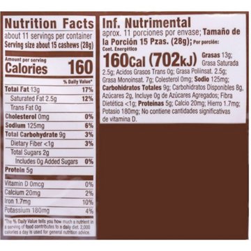 H-E-B Cashew Grande Roasted Whole Cashews - Parmesan Peppercorn, 11 oz