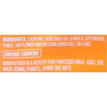 H-E-B Lightly Salted Roasted Cashews 100 Calorie Snack Packs, 20 ct