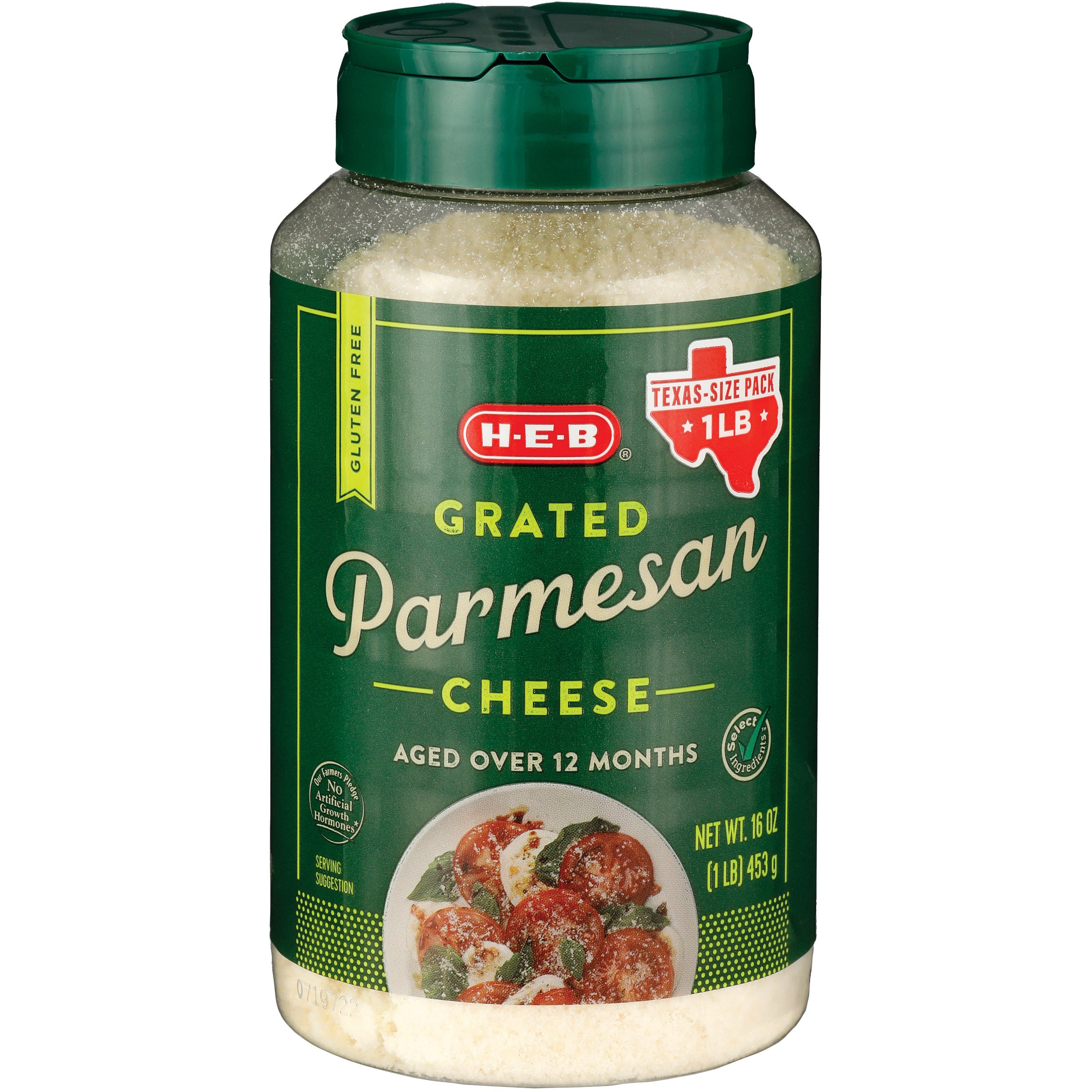 HEB Grated Parmesan Cheese TexasSize Pack Shop Cheese at HEB