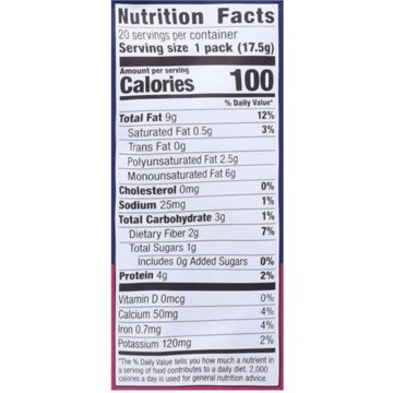 H-E-B Lightly Salted Roasted Almonds 100 Calorie Snack Packs, 20 ct