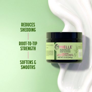 Mielle Rosemary Mint Strengthening Hair Masque - 12 fl. oz.