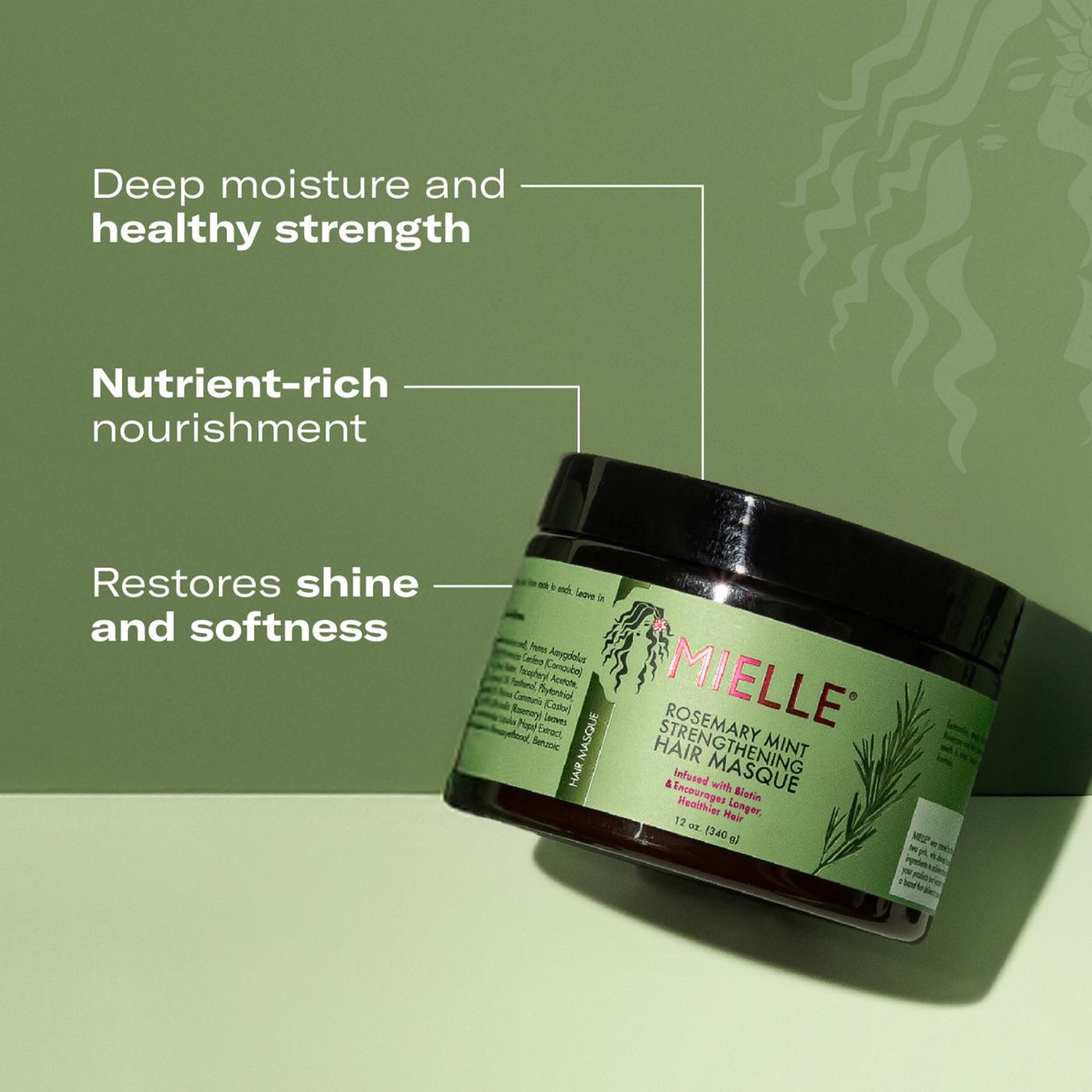 Mielle Hair Masque - Rosemary Mint; image 6 of 10