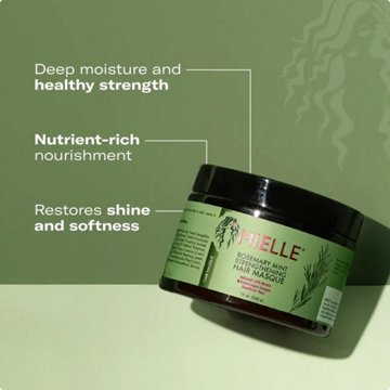 Mielle Rosemary Mint Strengthening Hair Masque - 12 fl. oz.