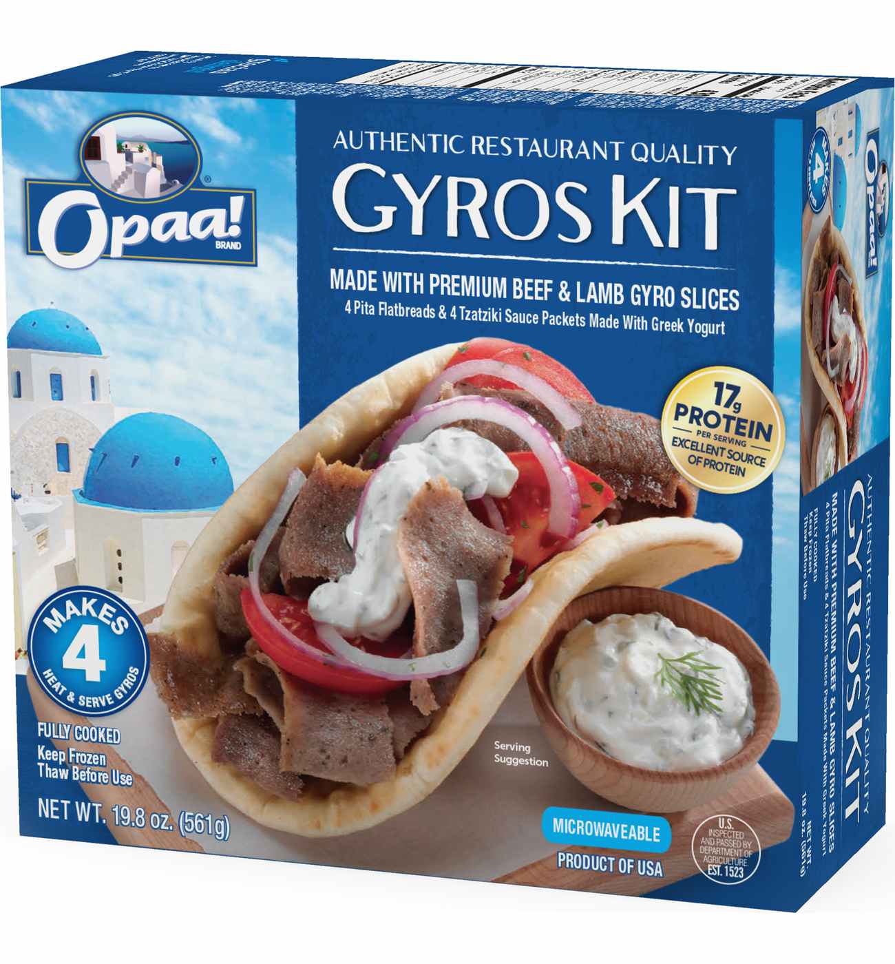 Opaa! Beef & Lamb Gyros Kit; image 1 of 4