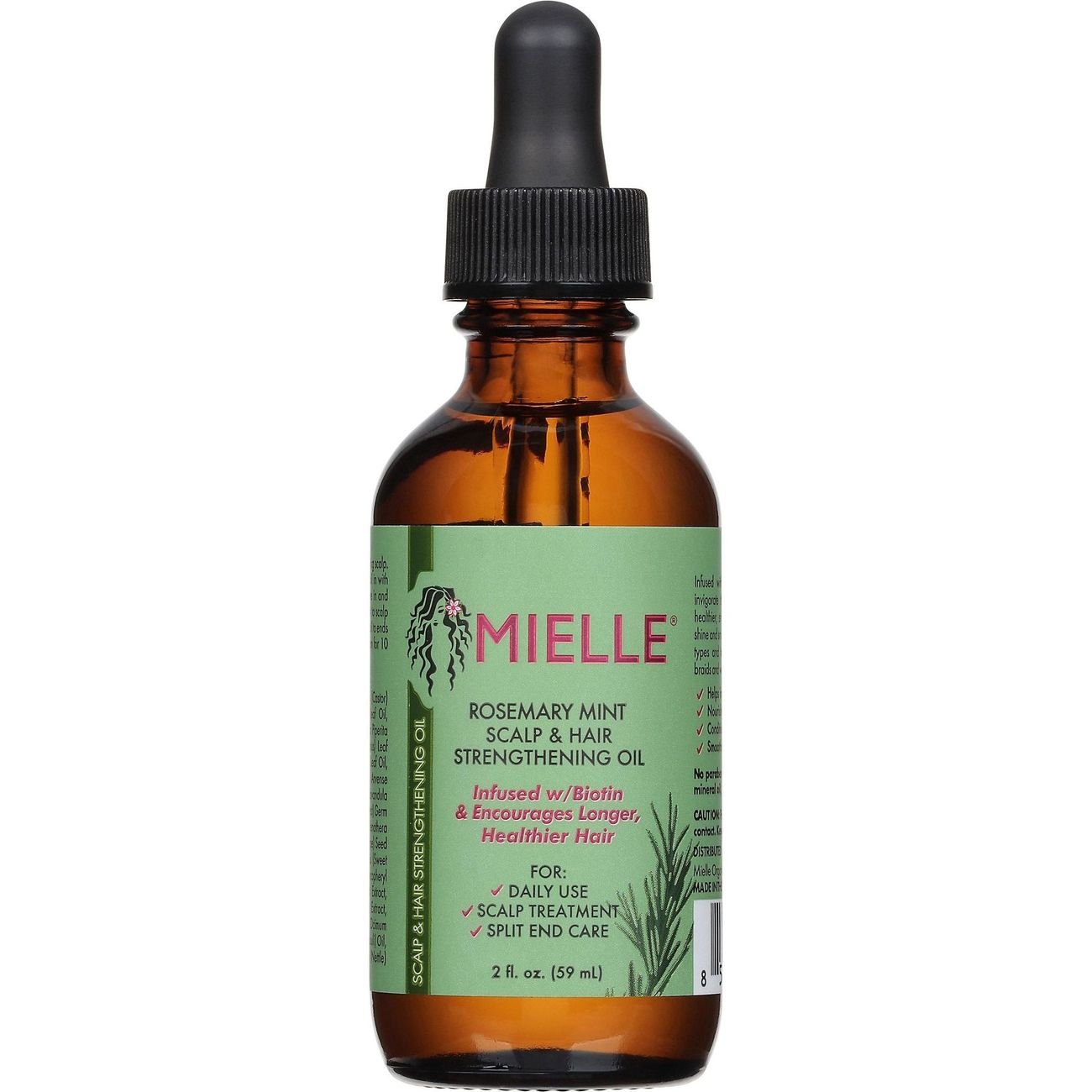 Mielle Rosemary Mint Scalp & Hair Strengthening Oil - 2 fl. oz