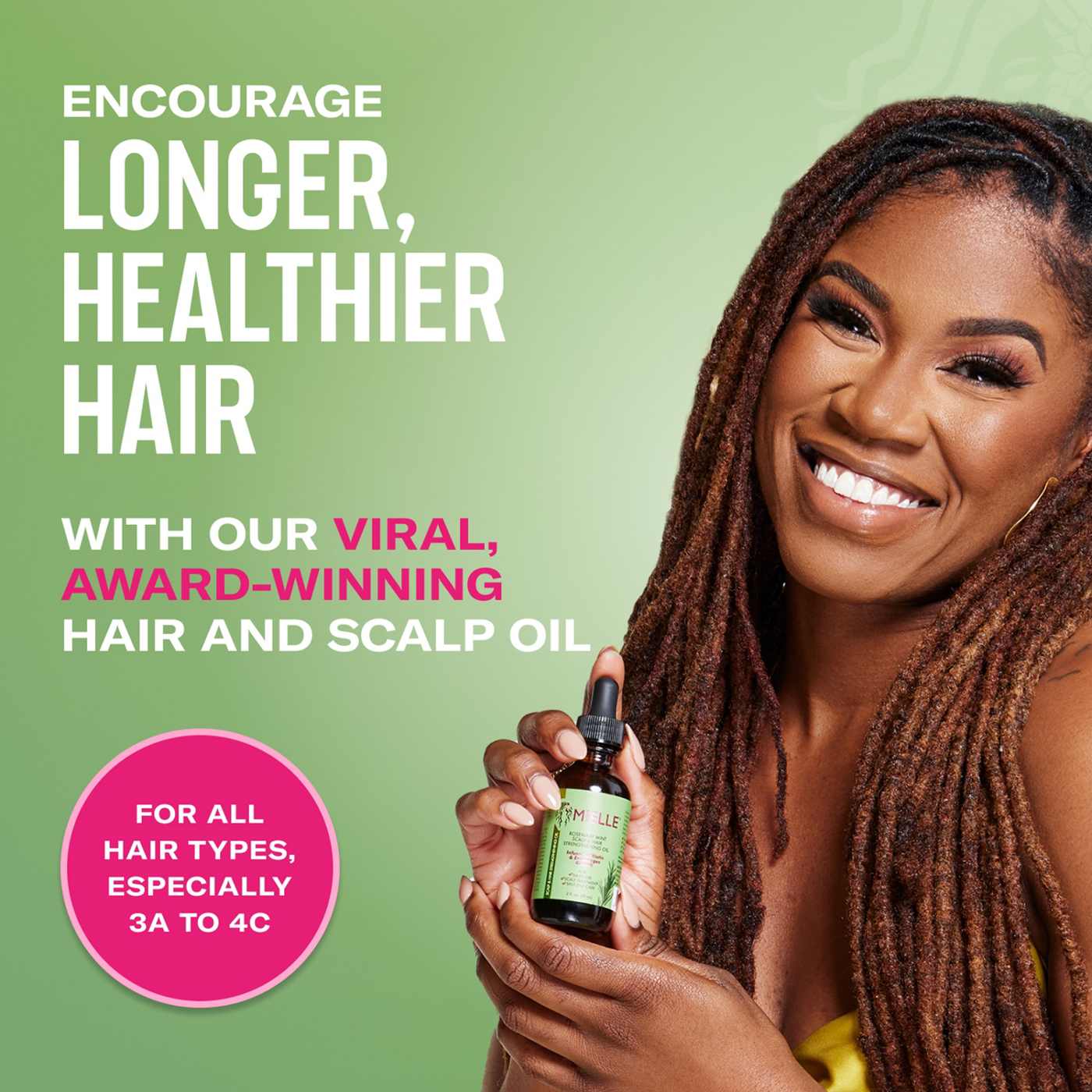 Mielle Rosemary Mint Scalp & Hair Oil; image 6 of 8