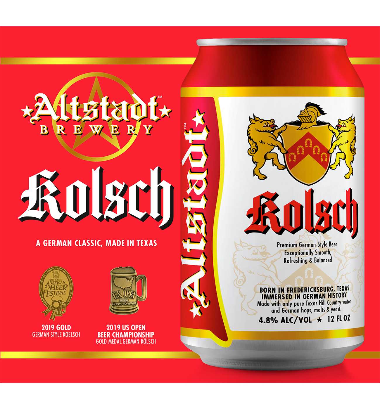 Altstadt Kolsch Beer 12 oz Cans; image 2 of 2