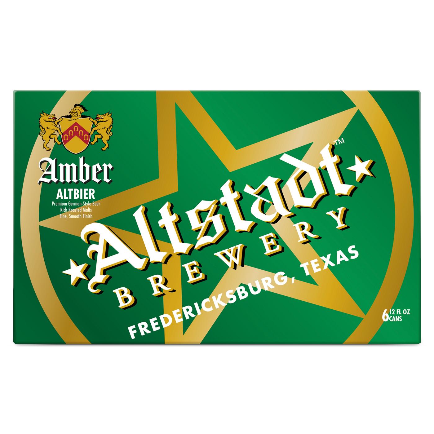 Altstadt Amber Altbier Beer 12 oz Cans; image 3 of 3