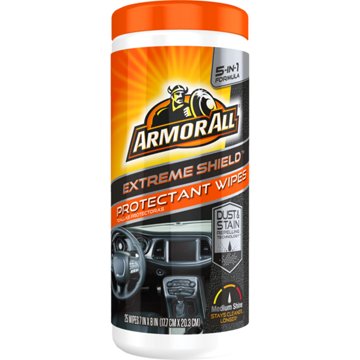Armor All Extreme Shield Protectant Wipes, 25 ct