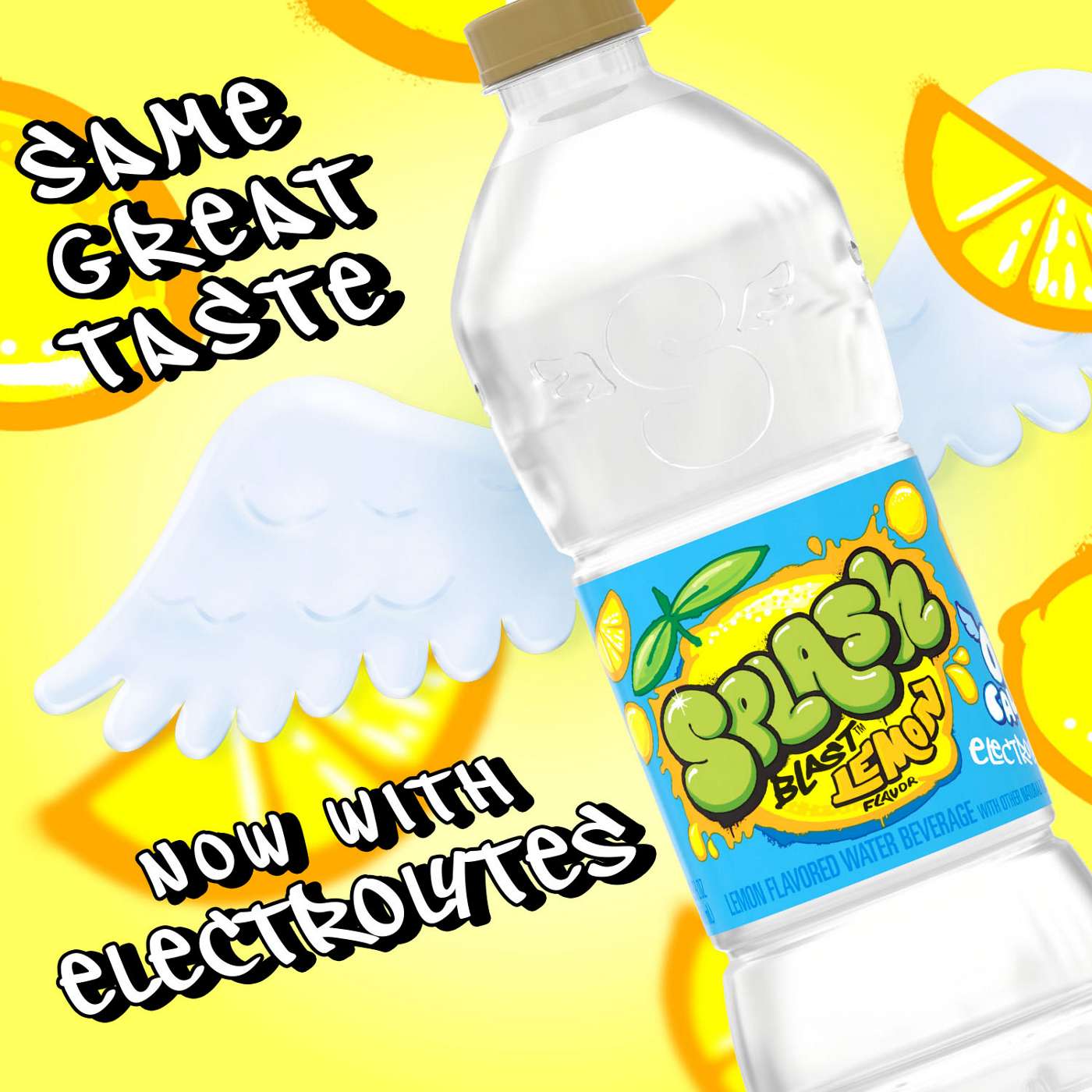 Splash Blast Lemon Flavored Water 16.9 oz Bottles; image 6 of 6