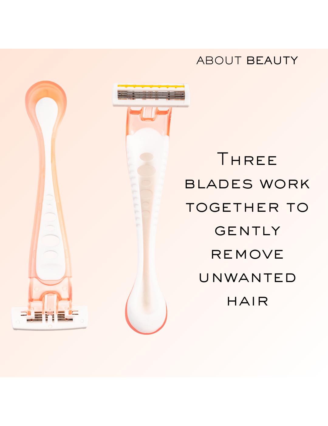 About Body Spa Shave 3-Blade Senstive Women's Razors - Shop Razors ...