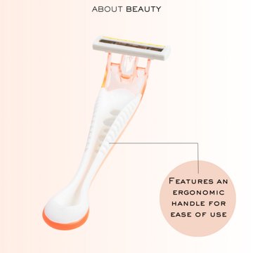 About Body Spa Shave 3-Blade Senstive Women's Razors