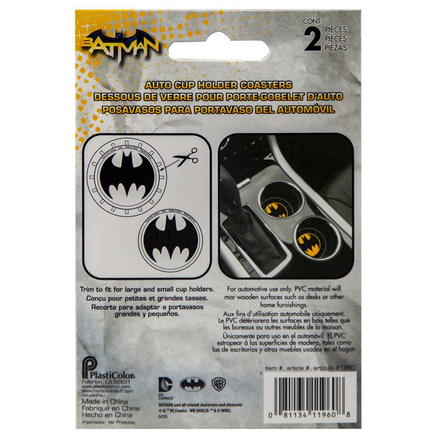 Warner-Bros Batman Coasters - Shop Car accessories at H-E-B