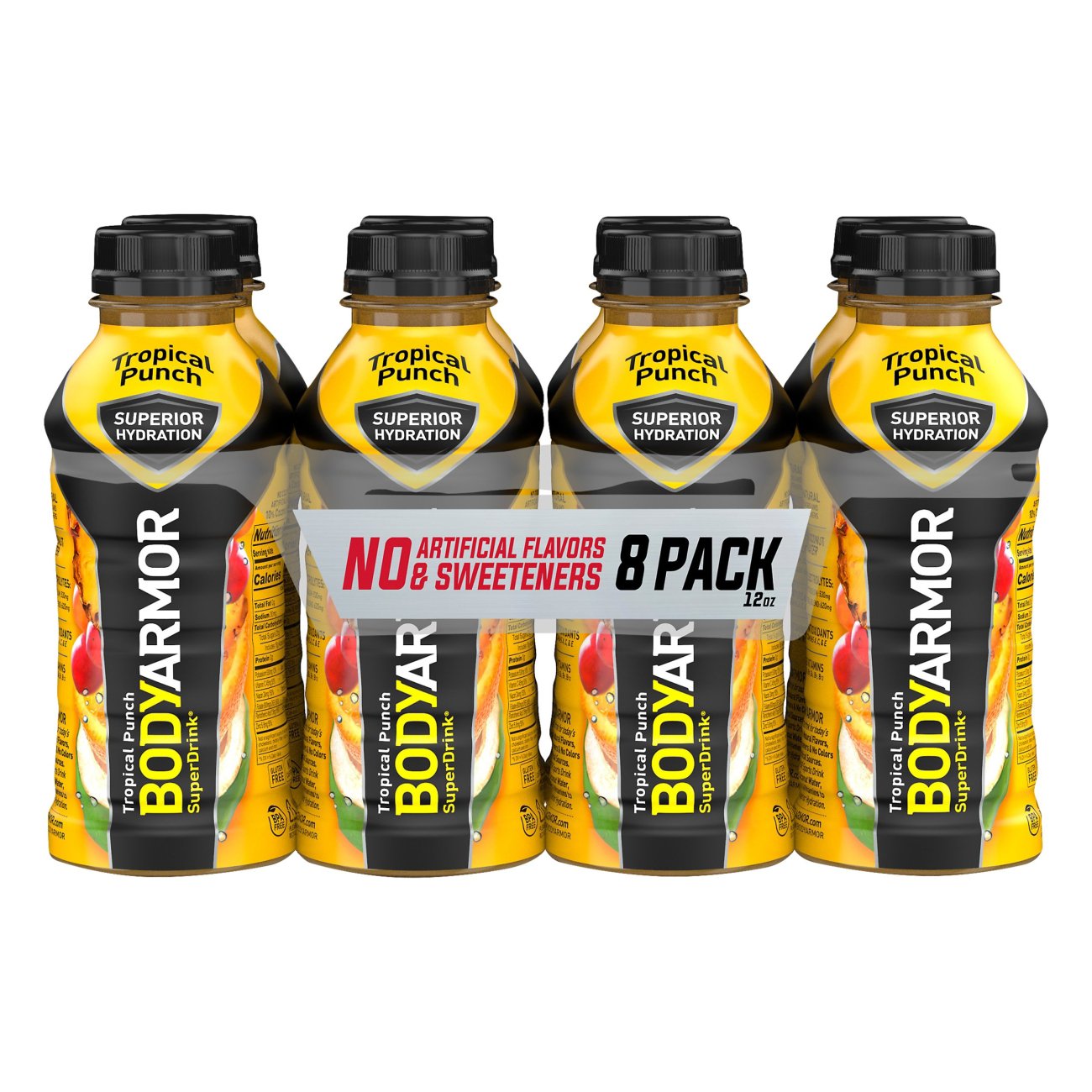 BODYARMOR Tropical Punch SuperDrink 8 pk Bottles - Shop Sports & Energy ...