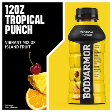 BODYARMOR Tropical Punch Electrolyte Sports Drink 8 pk Bottles