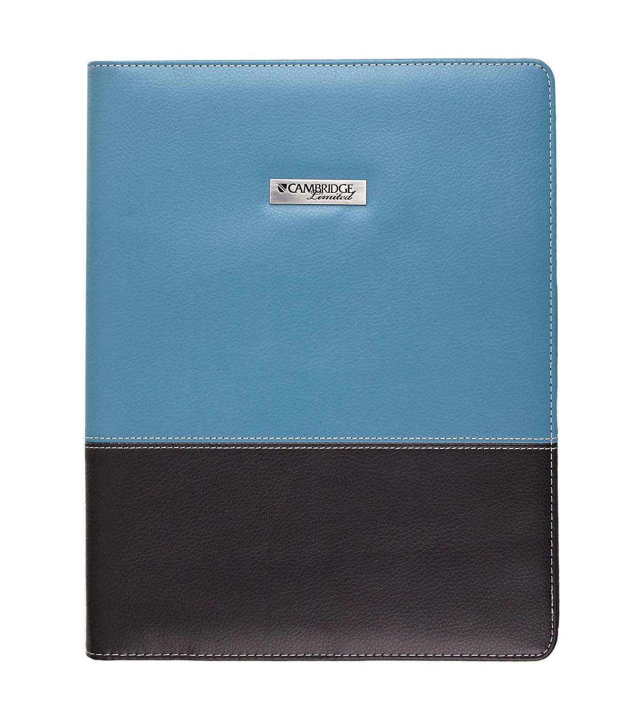 Mead Cambridge Blue Fashion Refillable Notebook; image 1 of 2