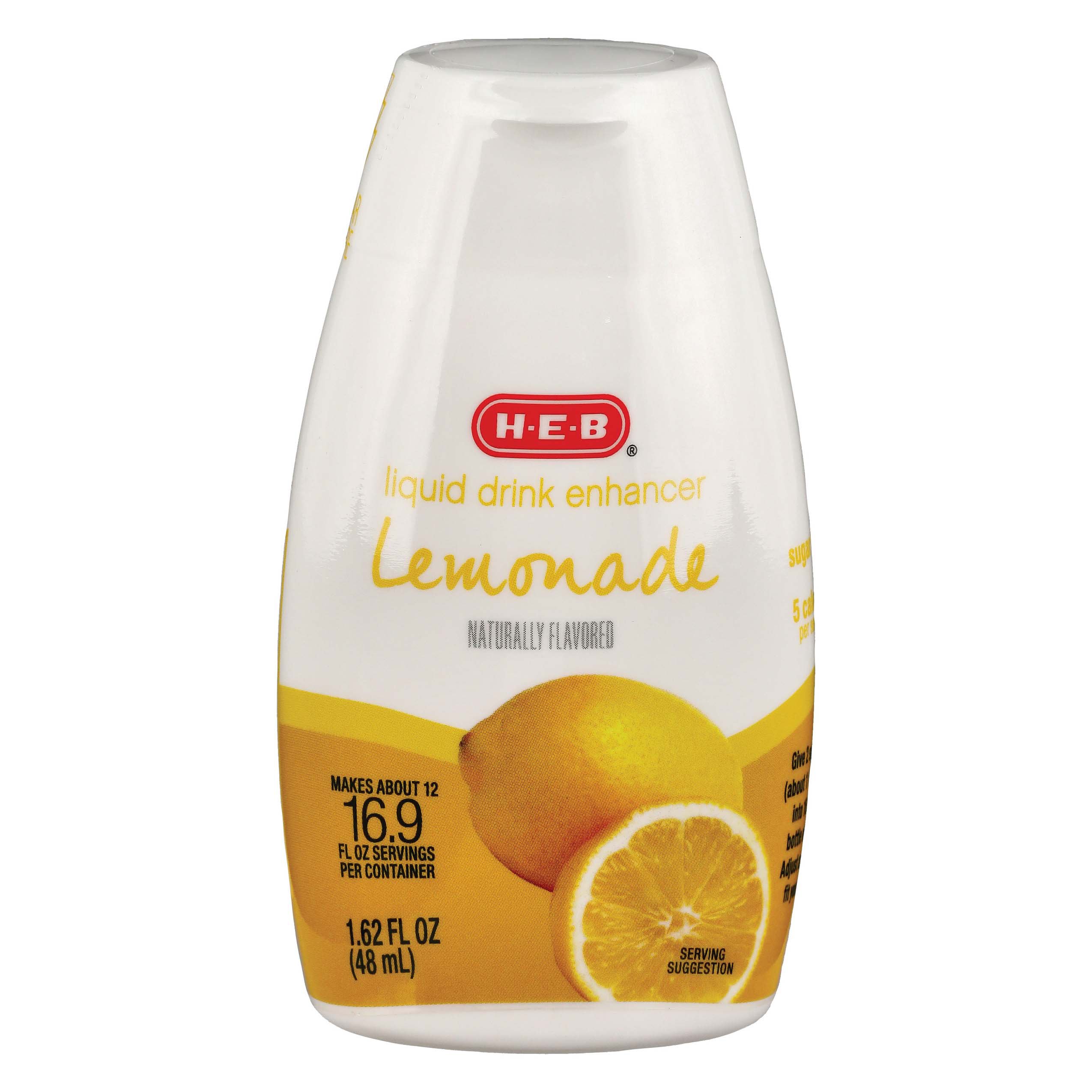 H-E-B Lemonade Liquid Beverage Enhancer - Shop Mixes & Flavor Enhancers ...