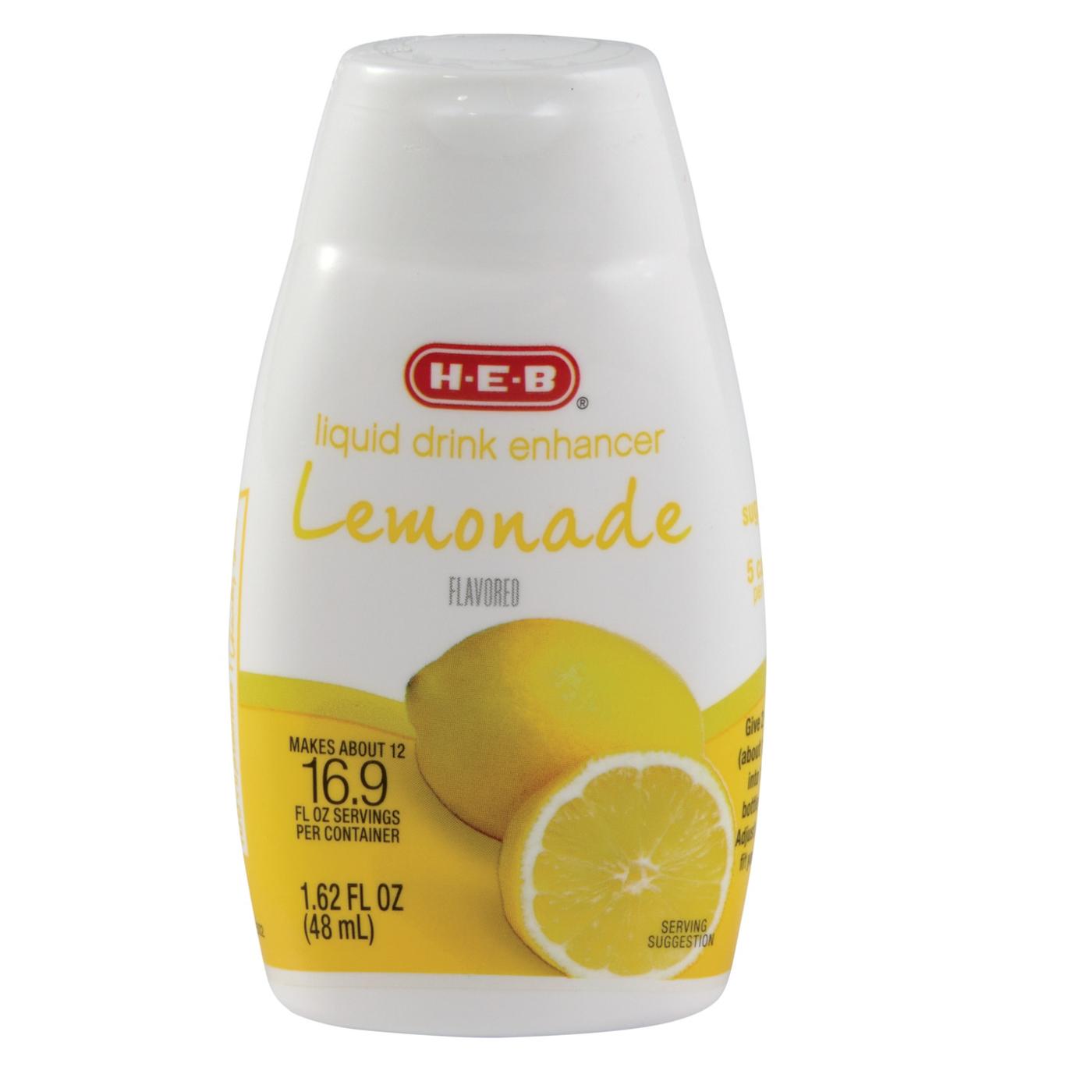 H-E-B Lemonade Liquid Drink Enhancer; image 1 of 3