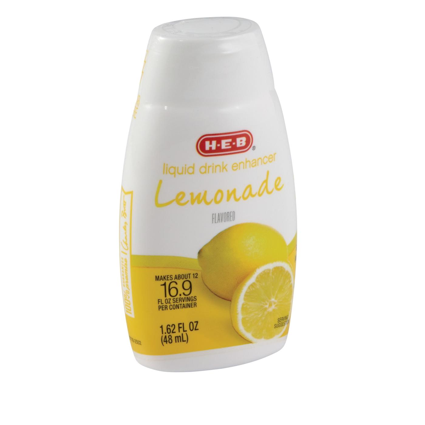 H-E-B Lemonade Liquid Drink Enhancer; image 2 of 3