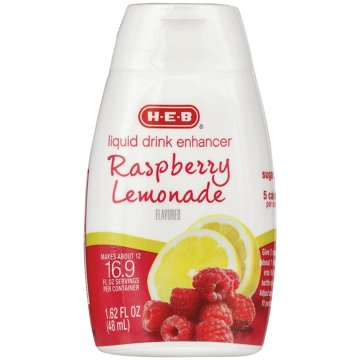 H-E-B Raspberry Lemonade Liquid Drink Enhancer, 1.62 oz