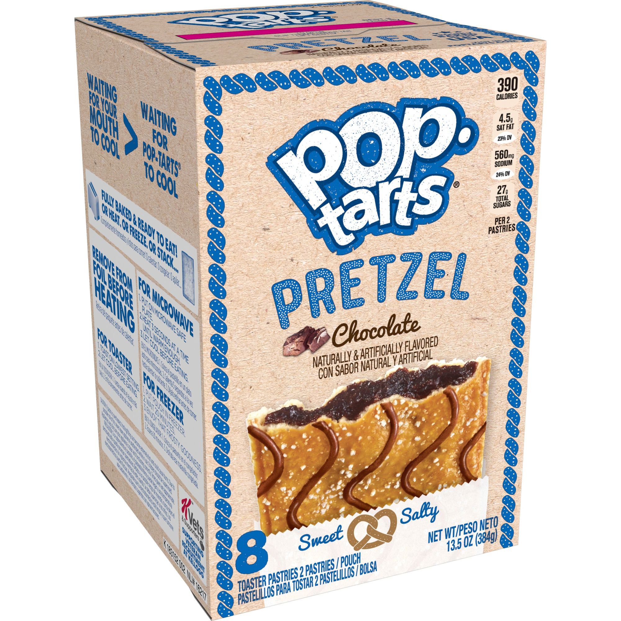 Kellogg's PopTarts Pretzel Chocolate Toaster Pastries Shop Toaster
