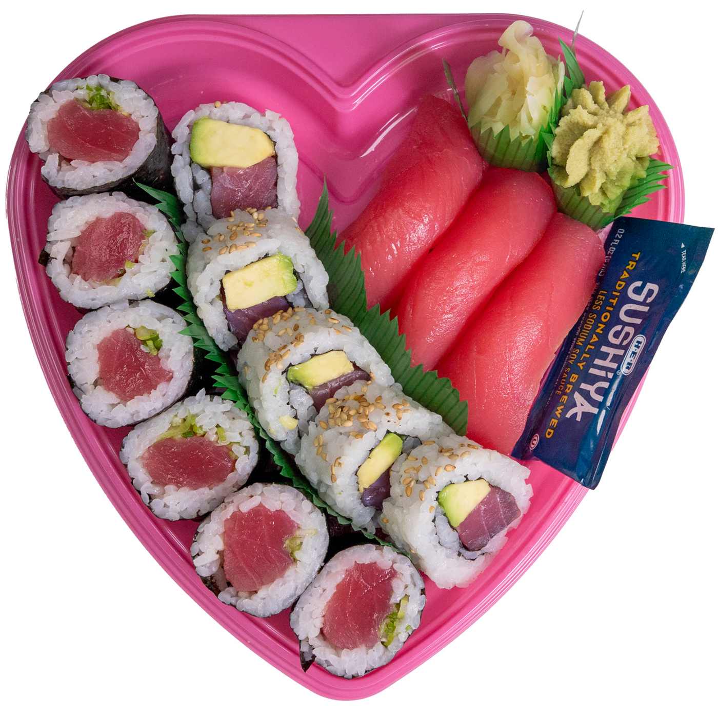 H-E-B Sushiya Tuna Delight Sushi Combo Pack - Kosher; image 1 of 4
