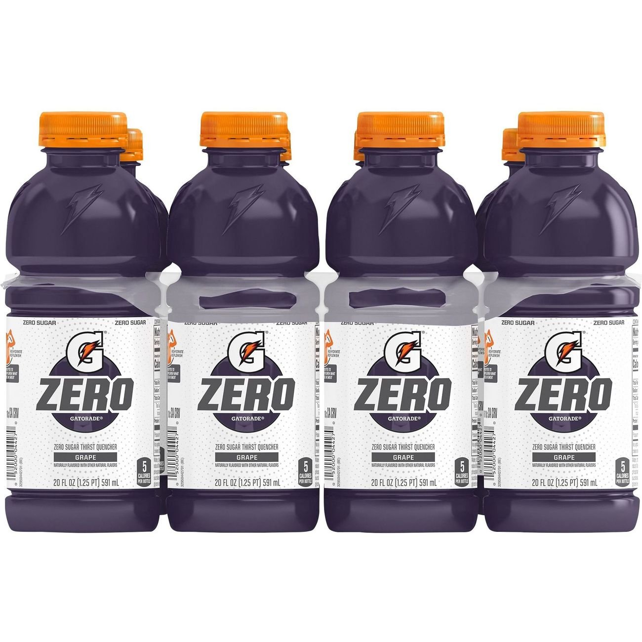 Gatorade Zero Grape Thirst Quencher 8 pk Bottles Shop Sports & energy