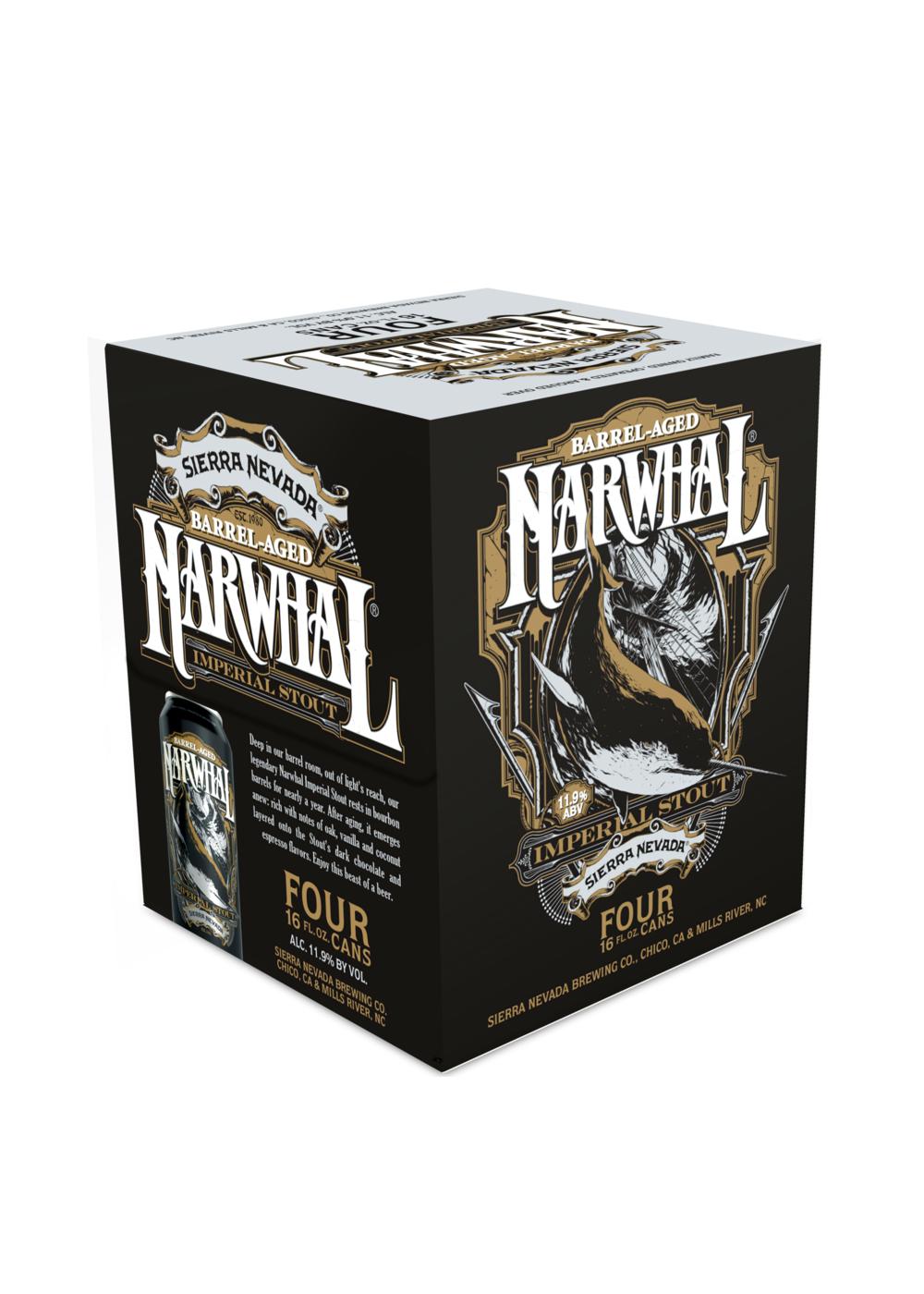 Sierra Nevada Barrel Aged Narwhal Imperial Stout; image 1 of 5