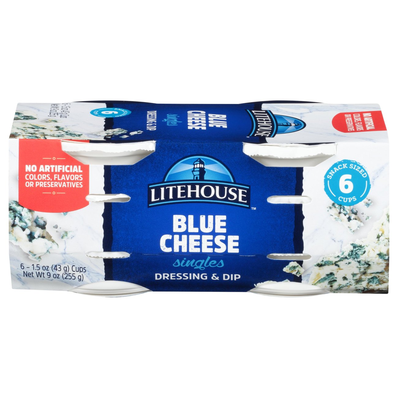 Litehouse Blue Cheese Dip, 1.5 oz cups Shop Dip at HEB