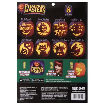 Pumpkin Masters All In One Halloween Pumpkin Carving Kit, 12 pc
