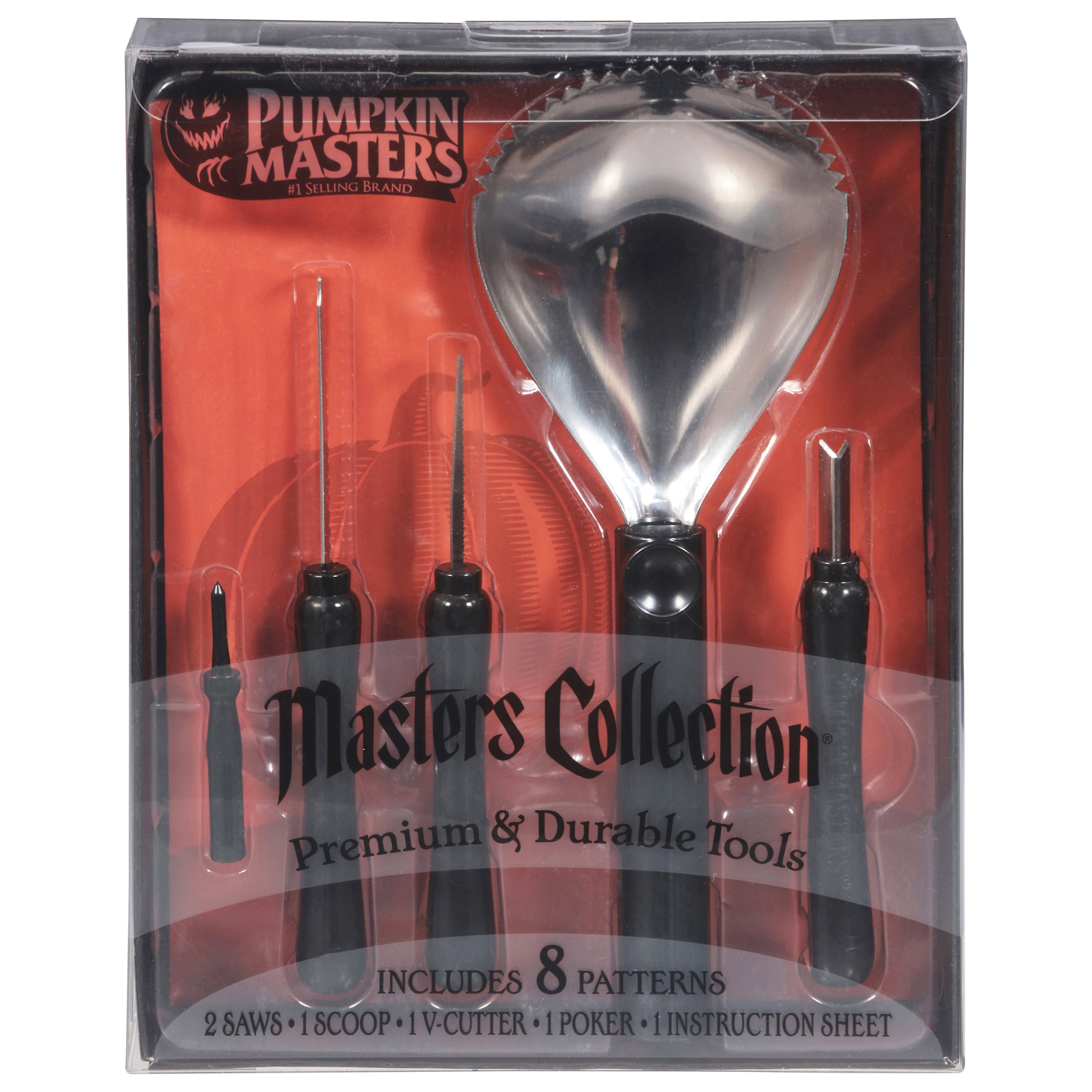 Pumpkin Masters Master Collection Stainless Steel Pumpkin Carving Kit