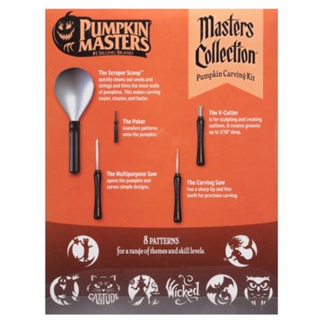 Pumpkin Masters Stainless Steel Pumpkin Carving Kit