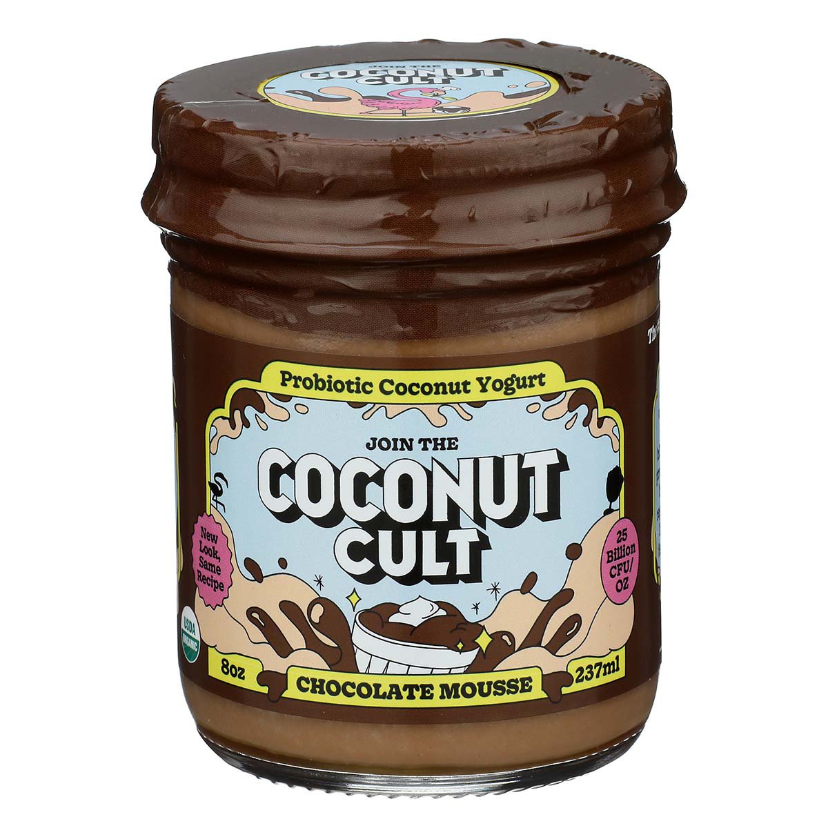 The Coconut Cult Chocolate Mousse Probiotic Coconut Yogurt, 8 oz