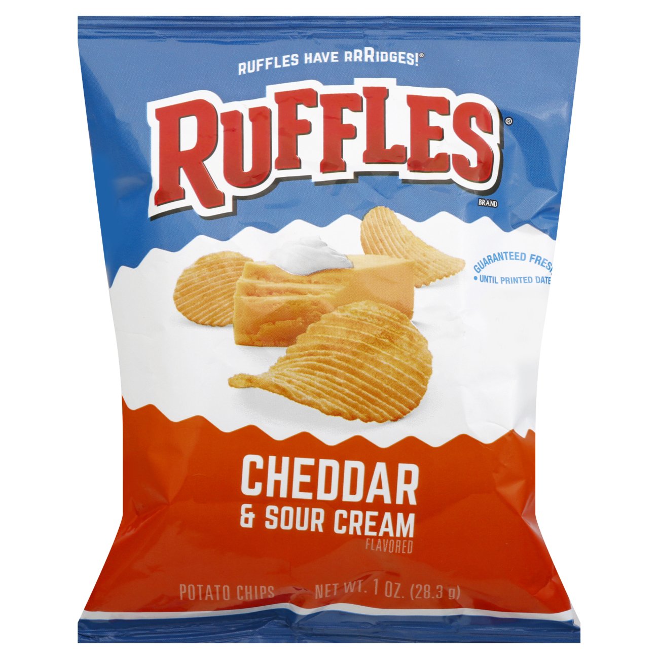 Ruffles Cheddar & Sour Cream Potato Chips - Shop Chips at H-E-B