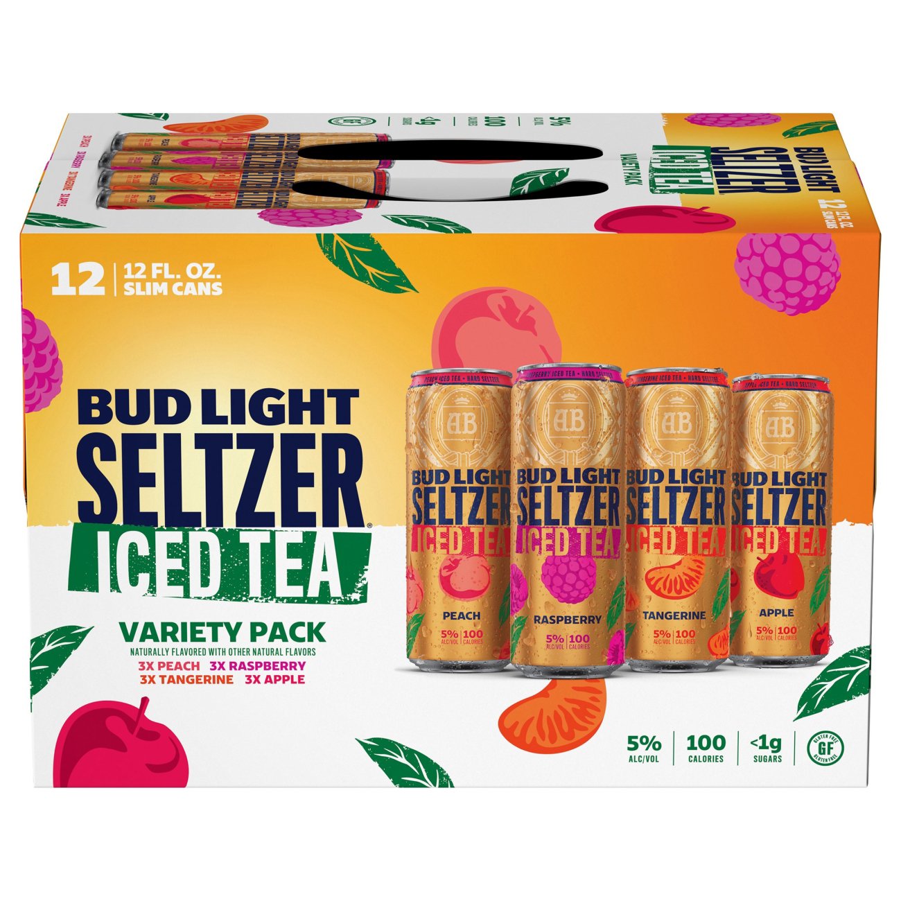 Bud Light Seltzer Remix Iced Tea Variety Pack 12 oz Cans Shop Malt