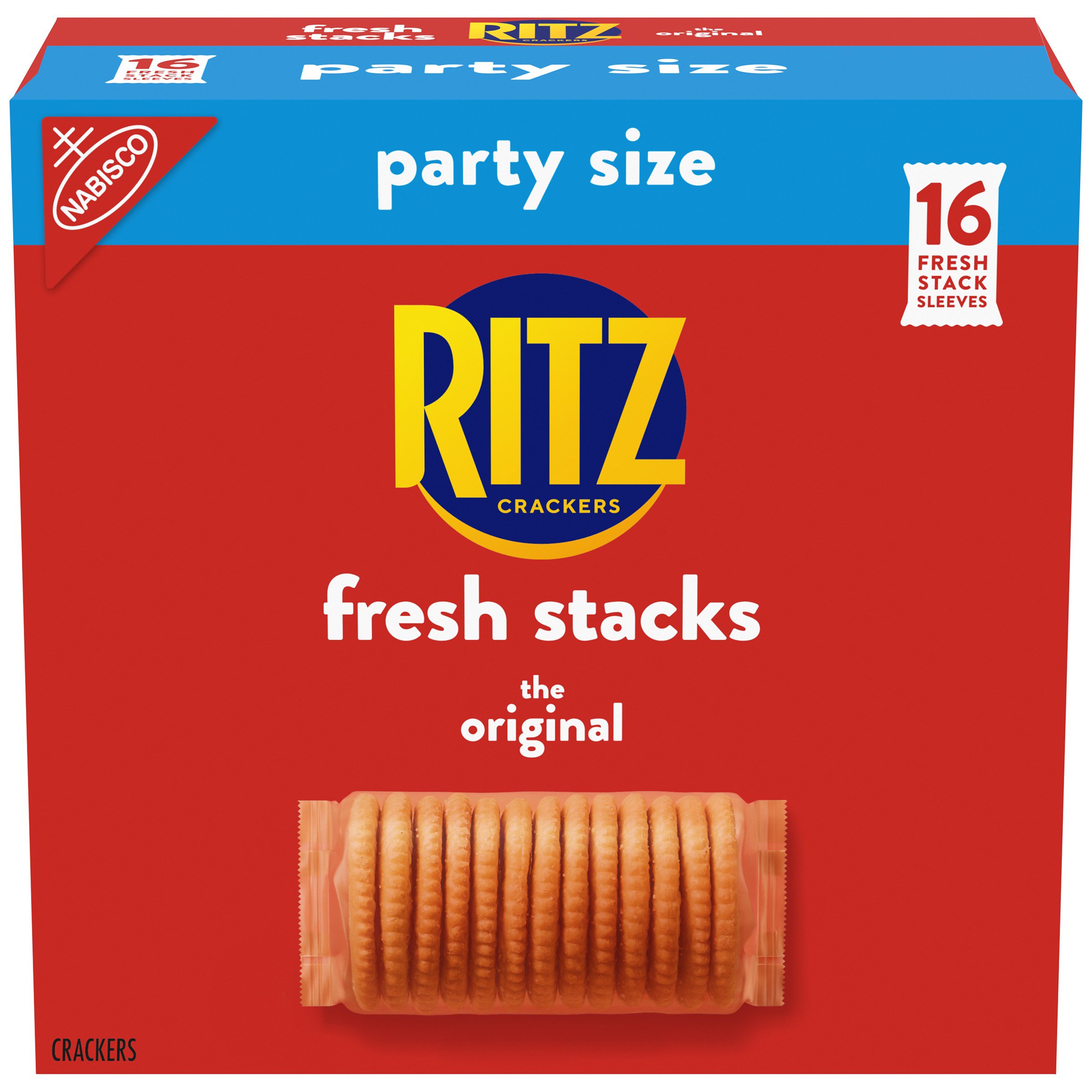 Ritz Party Size Fresh Stacks Shop Crackers & Breadsticks at HEB
