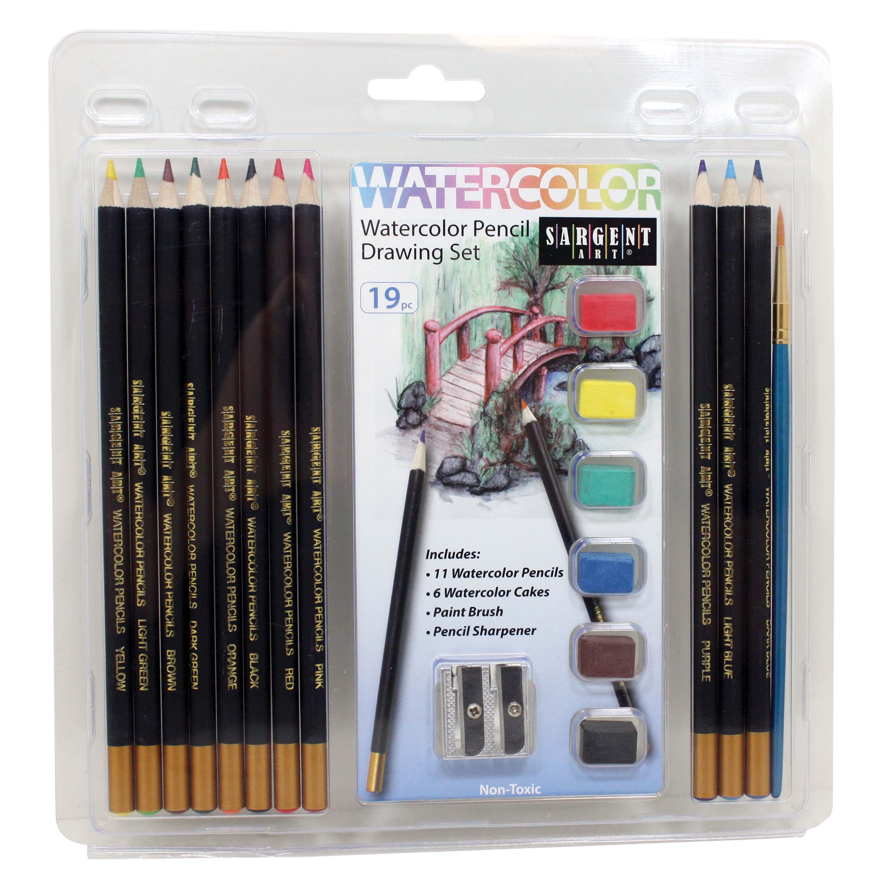 Sargent Art Watercolor Pencil Drawing Set - Shop School & Office Supplies At H-E-B