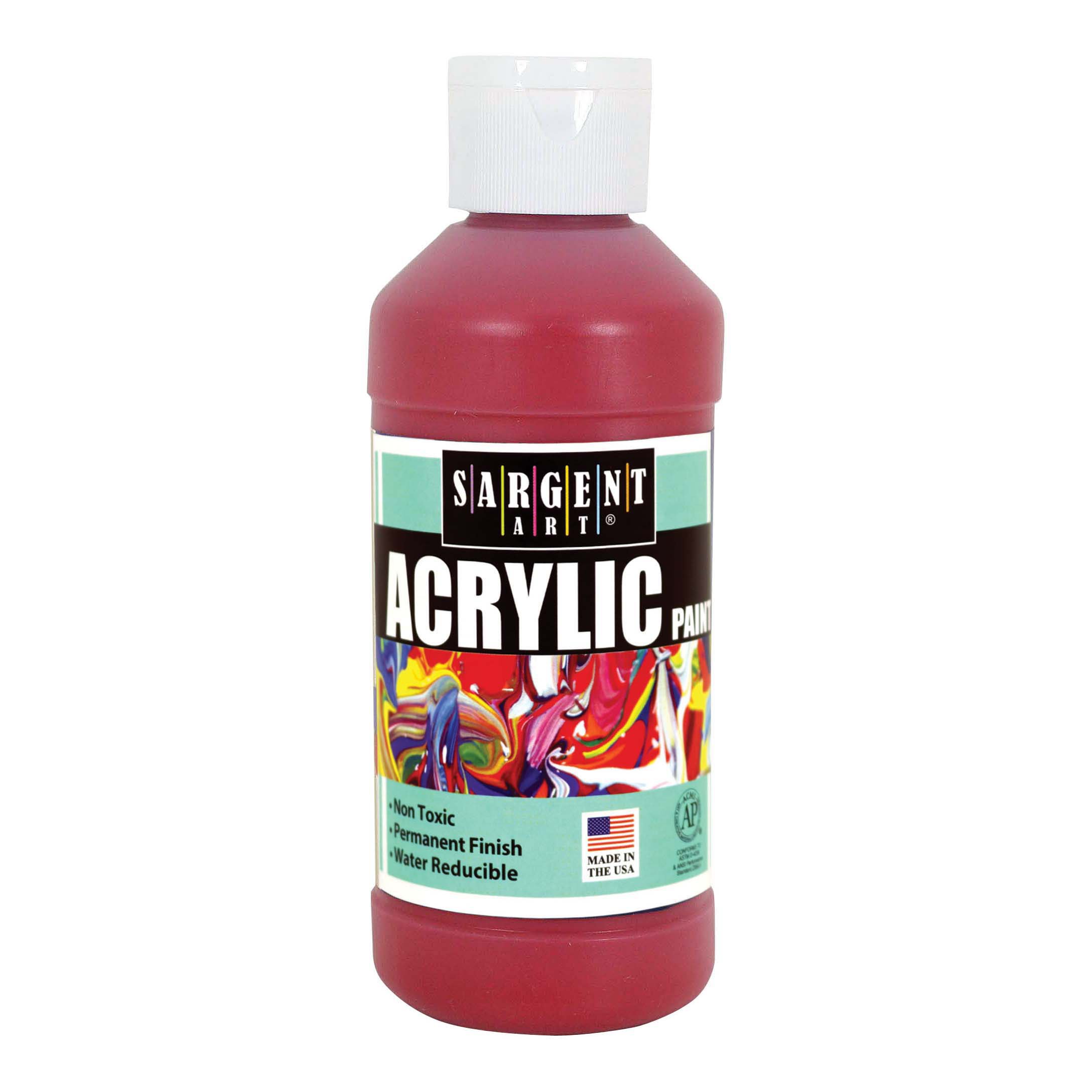 Sargent Art Red Acrylic Paint Shop Paint & Paint Brushes at HEB