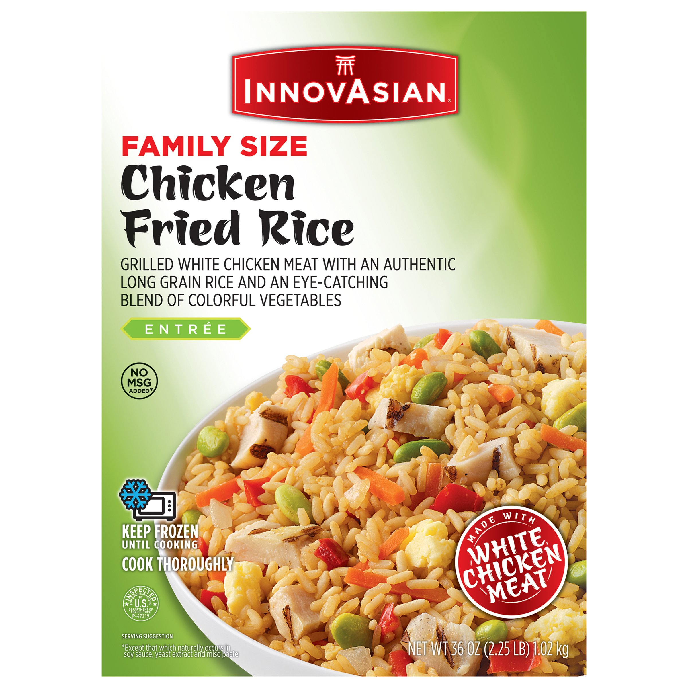 InnovAsian Frozen Chicken Fried Rice - Family-Size - Shop Entrees ...